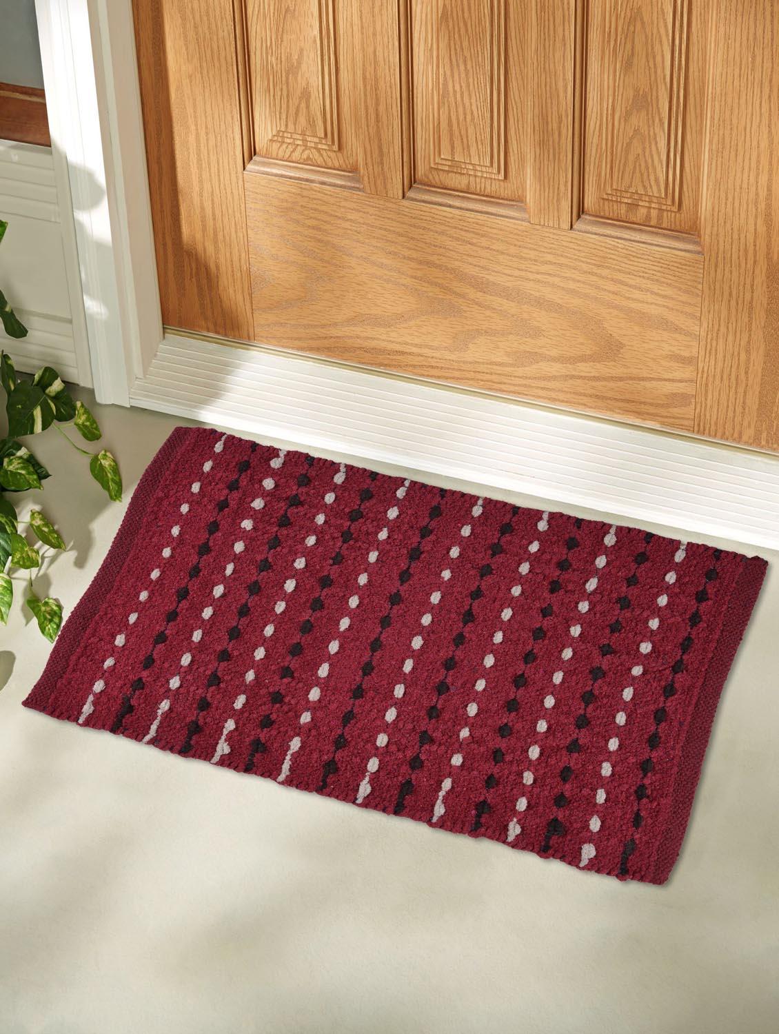  linear dotted door mat