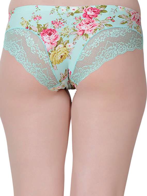 multi colored nylon bikini panty - 11113398 -  Standard Image - 6