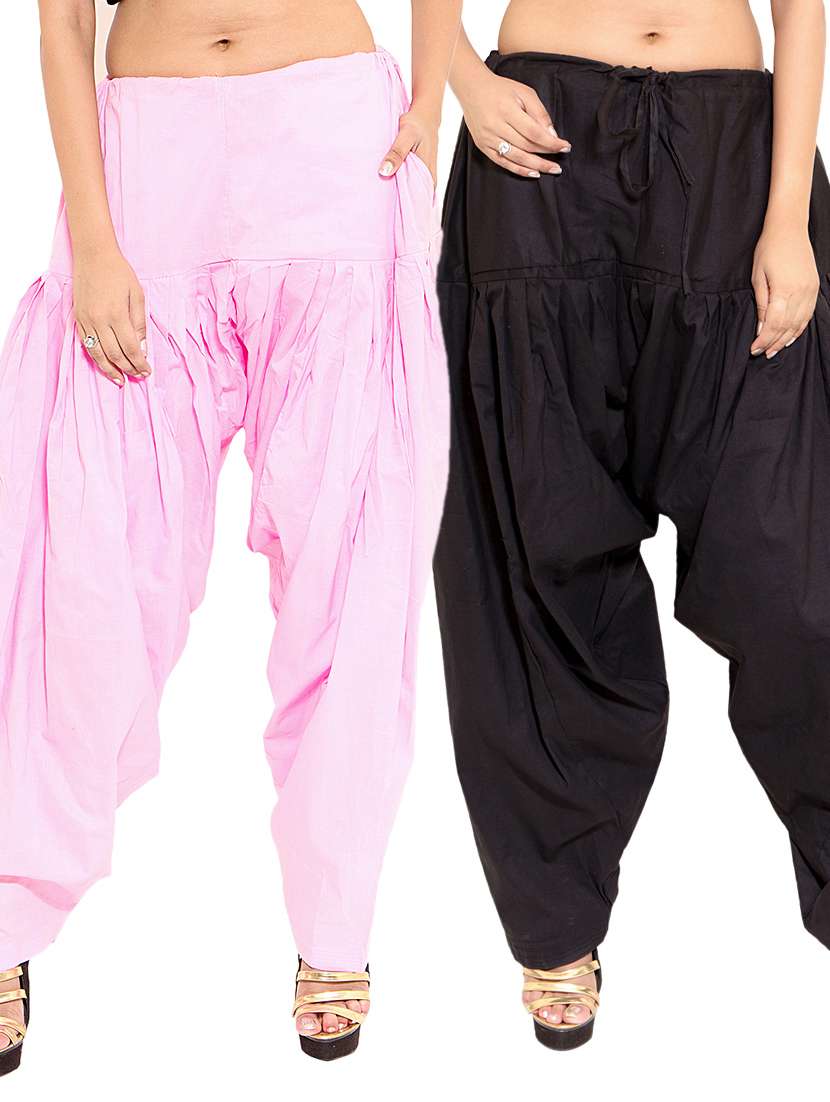 multi colored cotton combo salwars