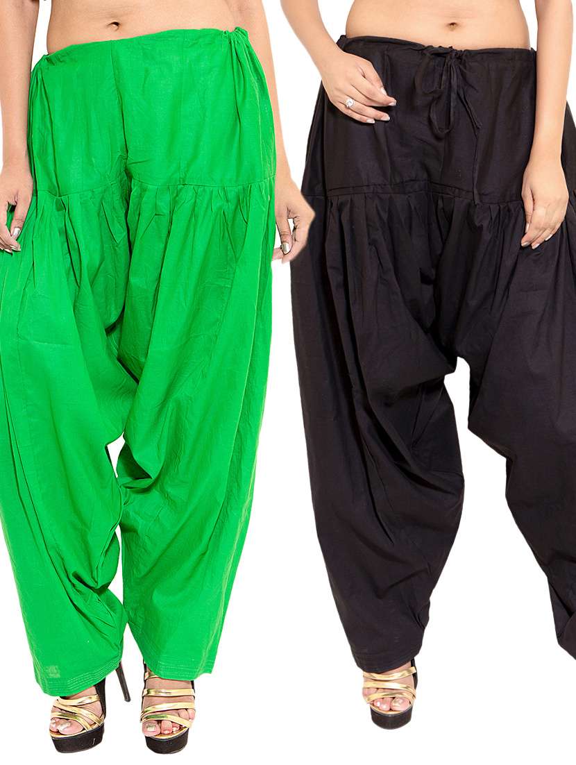 multi color cotton combo salwar