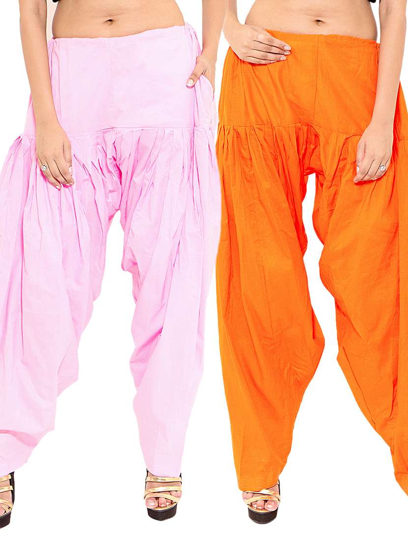 multi color cotton combo salwar - 11120003 - Zoom Image - 0