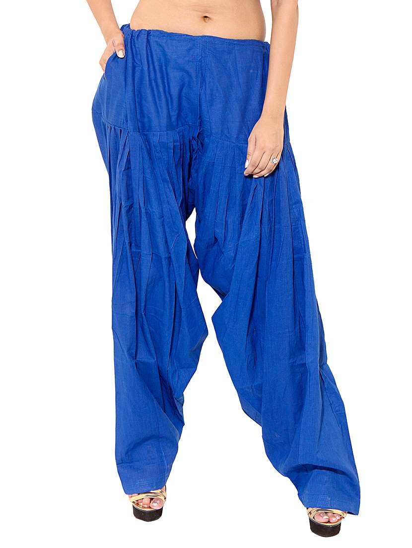 multi colored cotton combo salwars - 11120034 -  Standard Image - 4