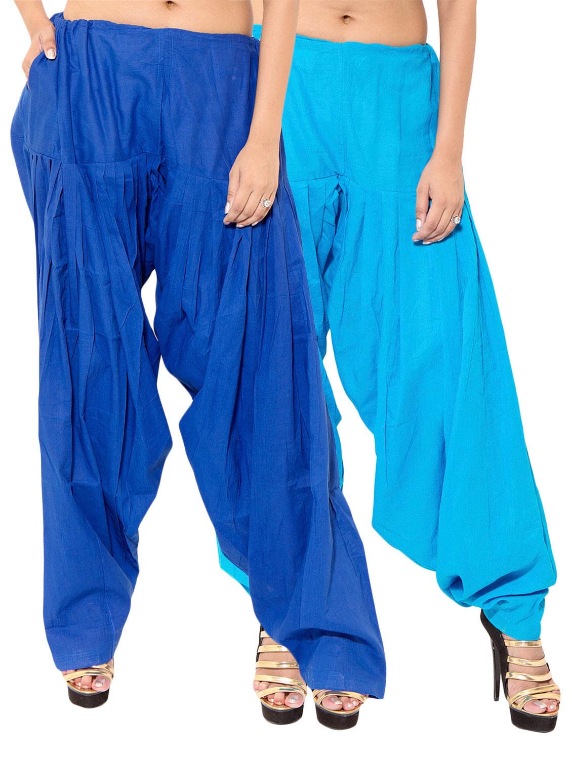 multi color cotton combo salwar - 11120036 - Zoom Image - 0