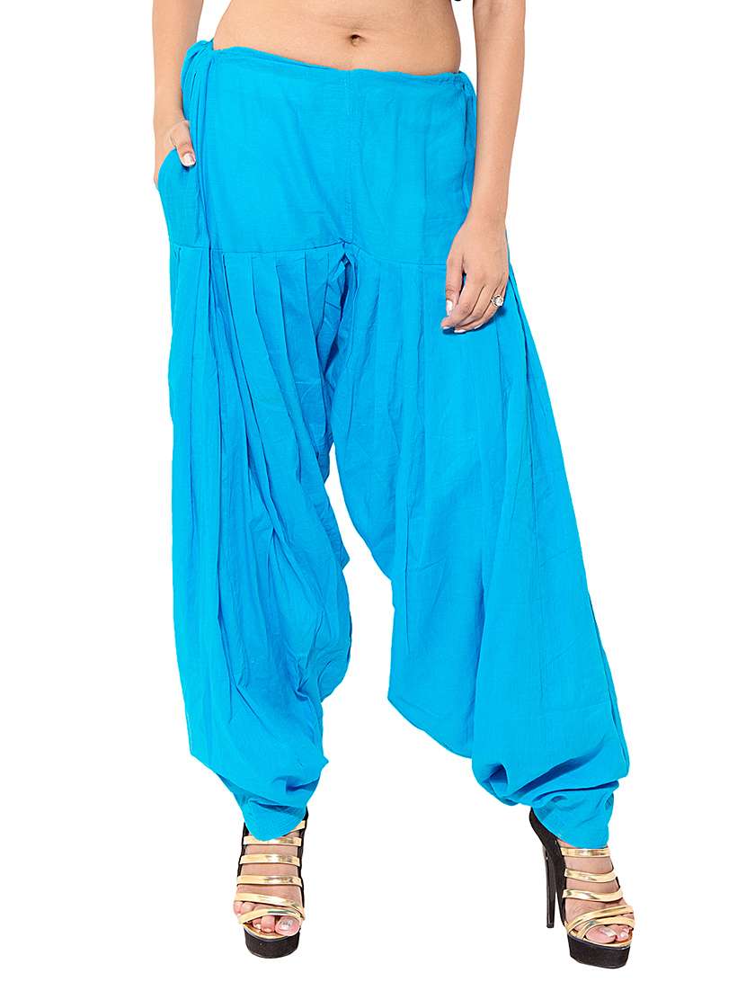 multi colored cotton combo salwars - 11120038 -  Standard Image - 1
