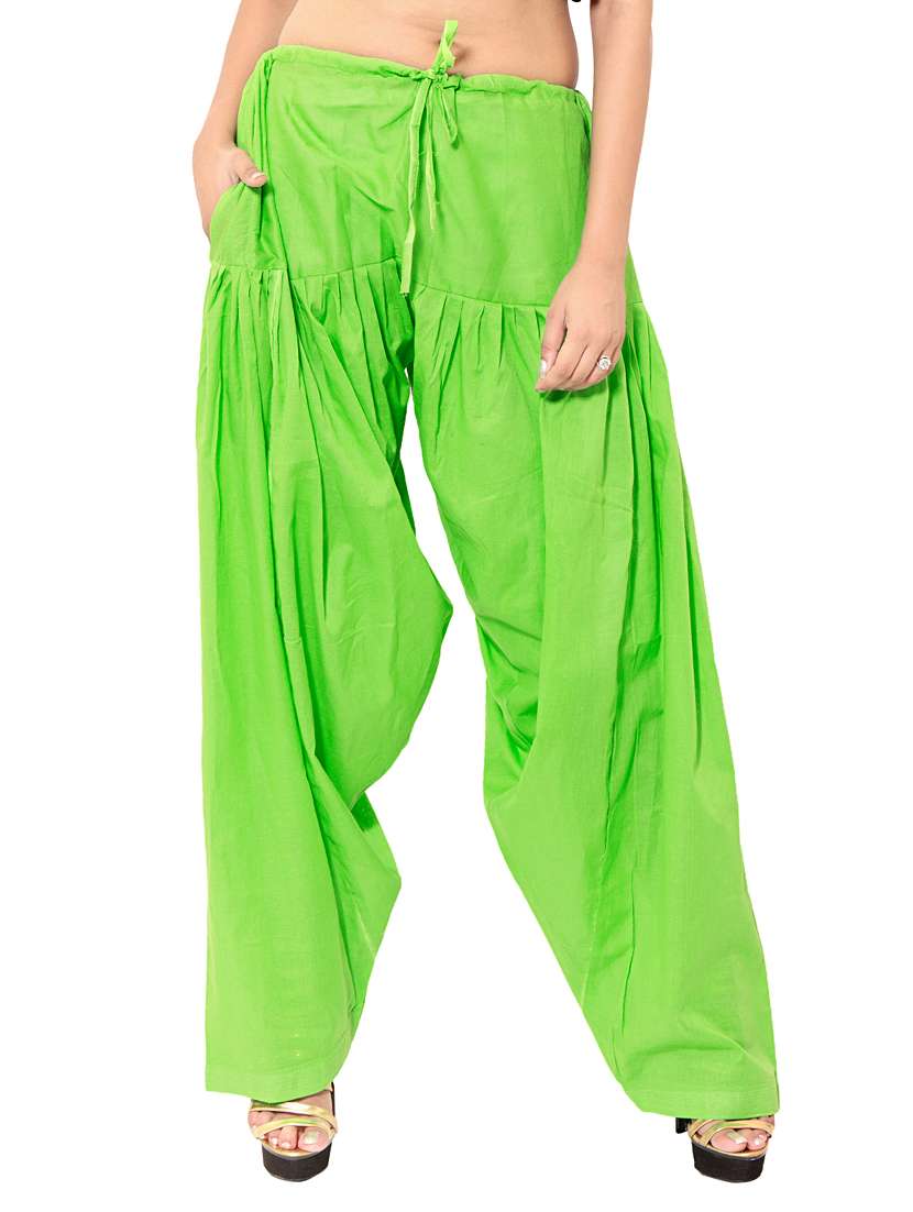 multi colored cotton combo salwars - 11120038 -  Standard Image - 4