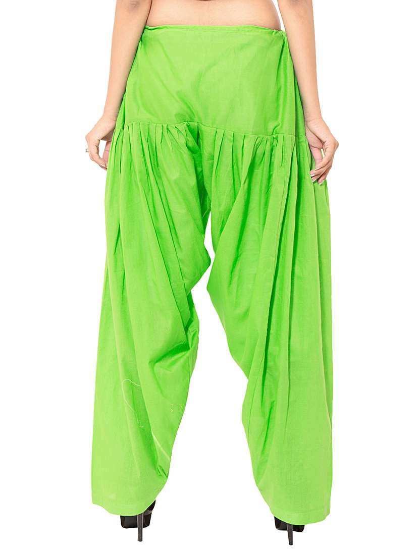 multi colored cotton combo salwars - 11120038 -  Standard Image - 6