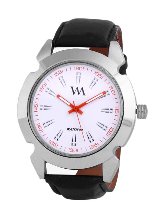 black leather wrist watch - 11123223 - Standard Image - 4