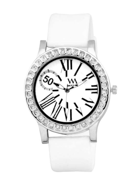 black leather wrist watch - 11123226 - Standard Image - 1