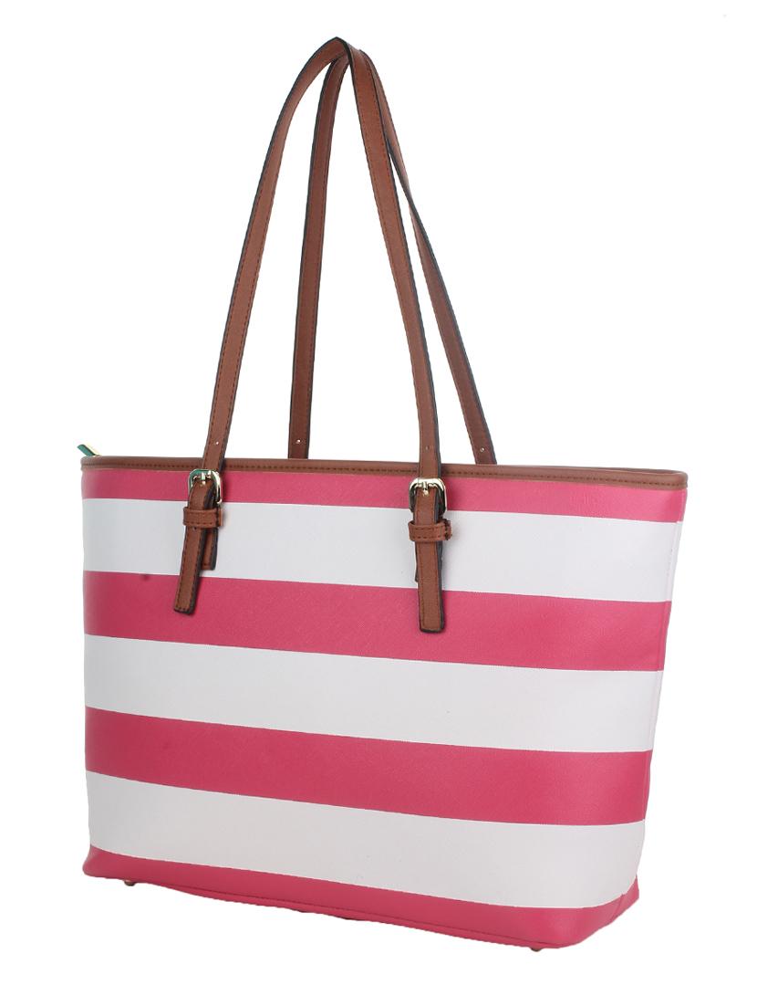 multi coloured leatherette tote - 11131157 - Standard Image - 4