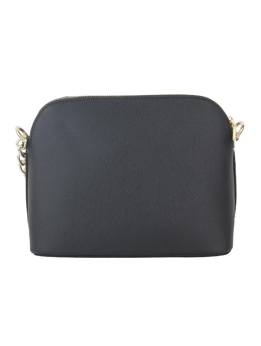 black leatherette sling bag - 11131433 -  Standard Image - 1