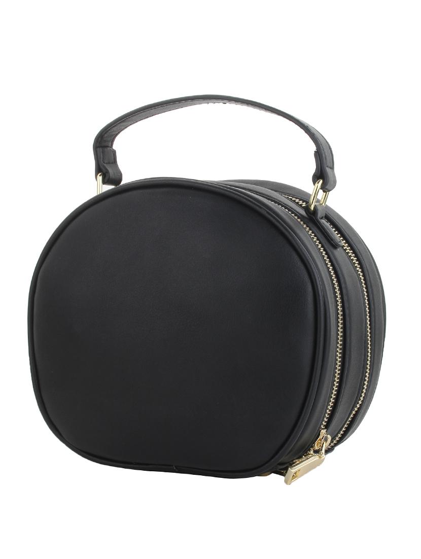 black leatherette sling bag - 11131445 - Standard Image - 4
