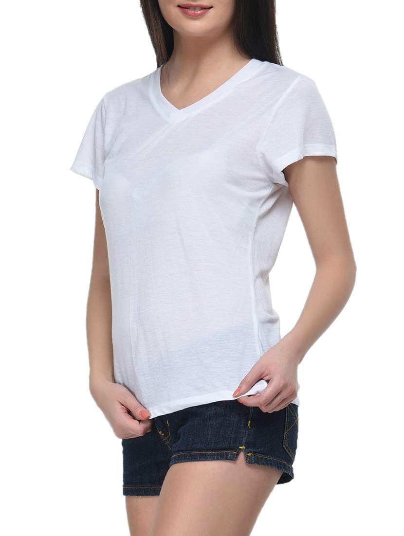 white viscose top - 11140600 - Standard Image - 1