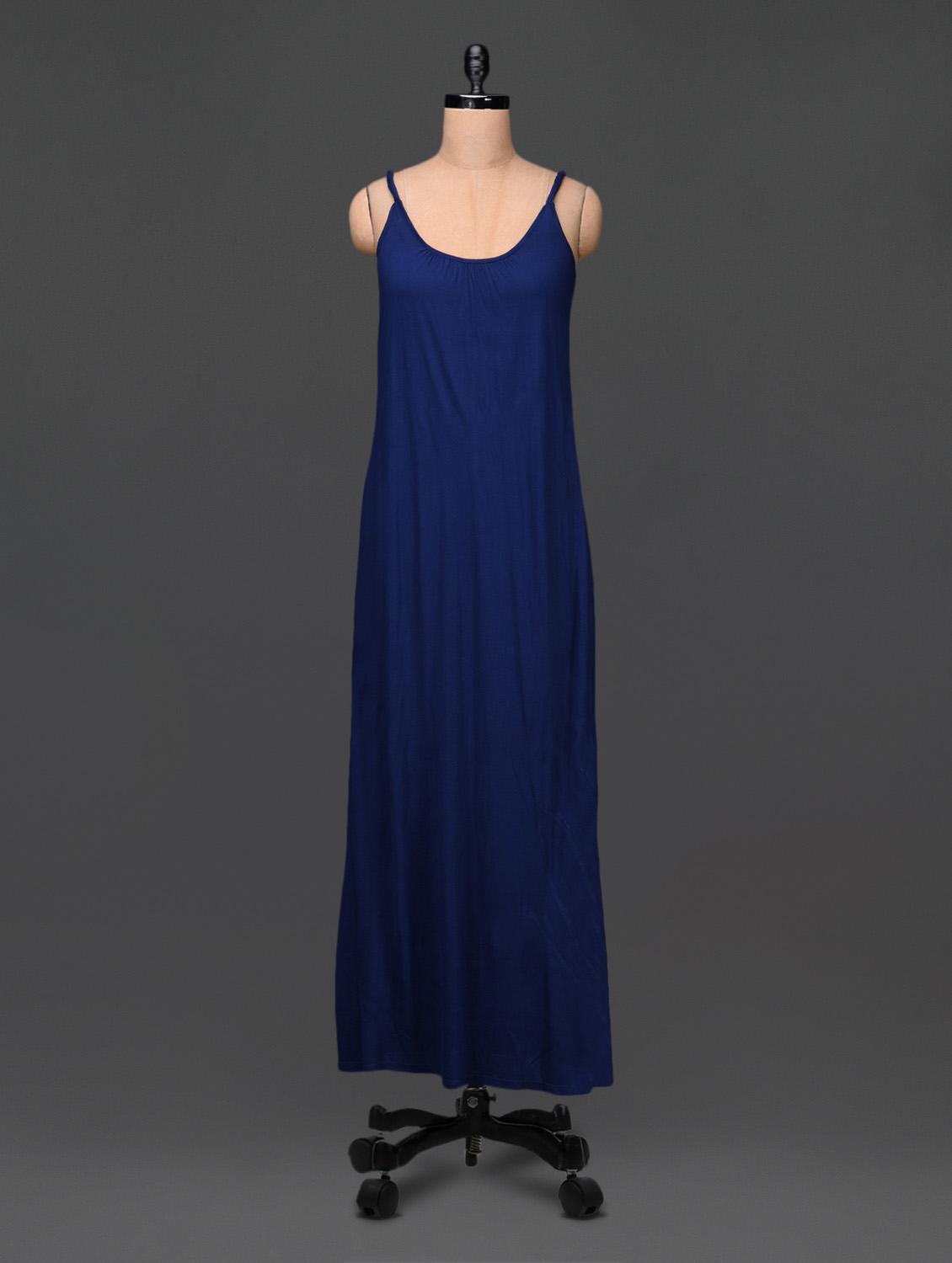 Cami Neck Solid Maxi Dress - Femella