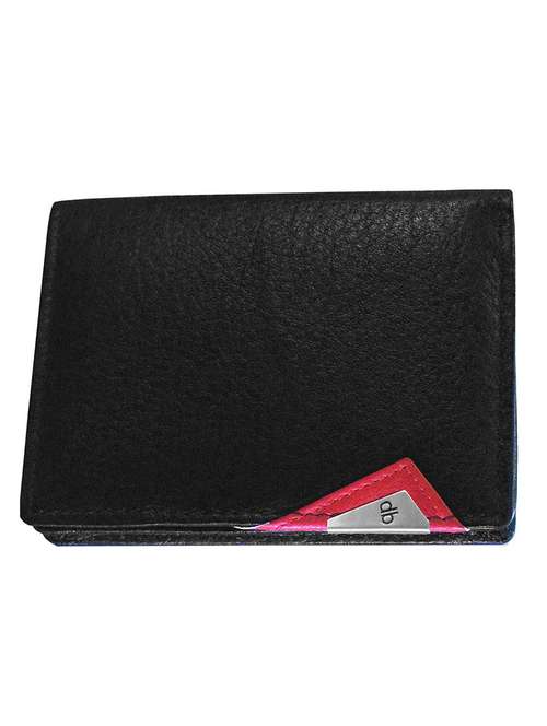 black & red leather wallet - 11260740 -  Standard Image - 0
