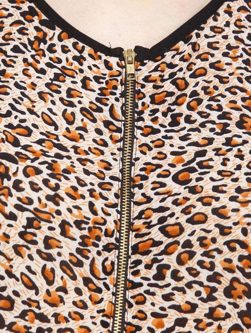 wpmen brown full leg jumpsuit