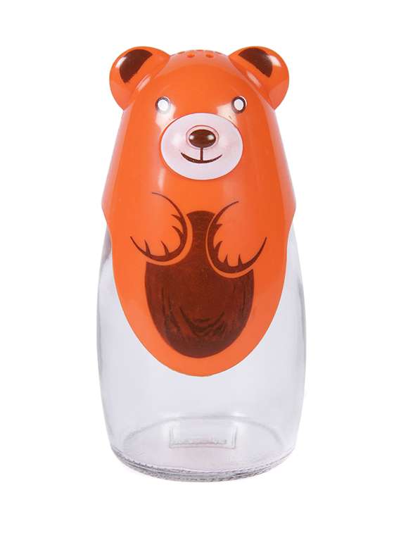 herevin orange panda salt shaker - 105 ml - set of 4