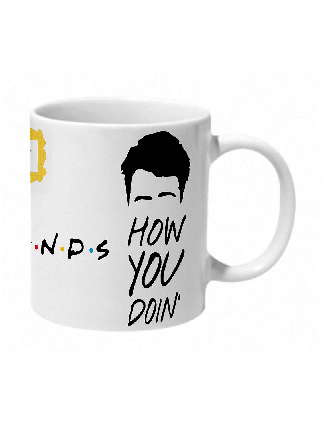 mooch wale friends joey tribbiani ceramic mug