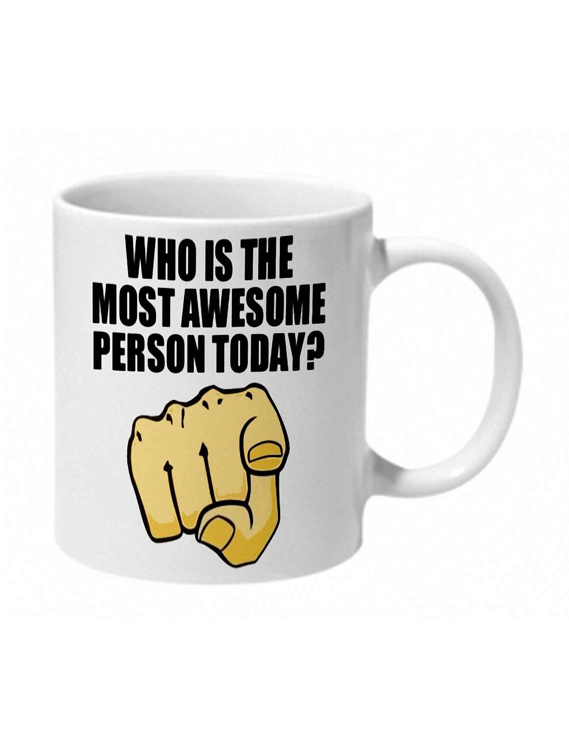 mooch wale most awesome person today ceramic mug