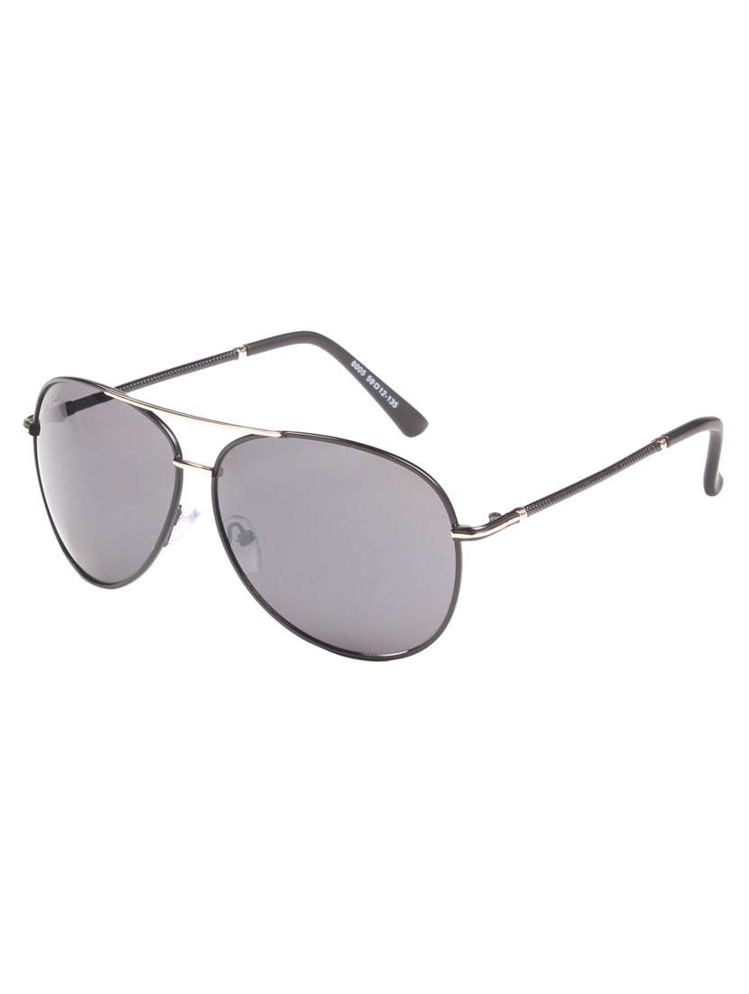 grey color, oval frame sunglasses - 11425649 -  Standard Image - 1