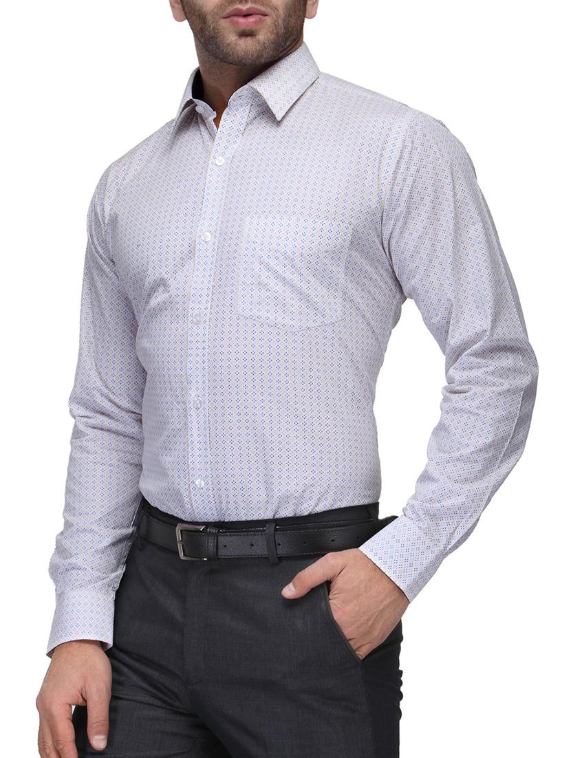 yellow cotton formal shirt - 11439018 - Standard Image - 1