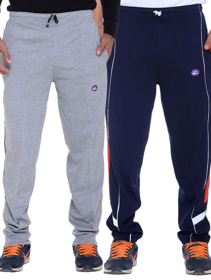 multi colored cotton  ankle length track pant