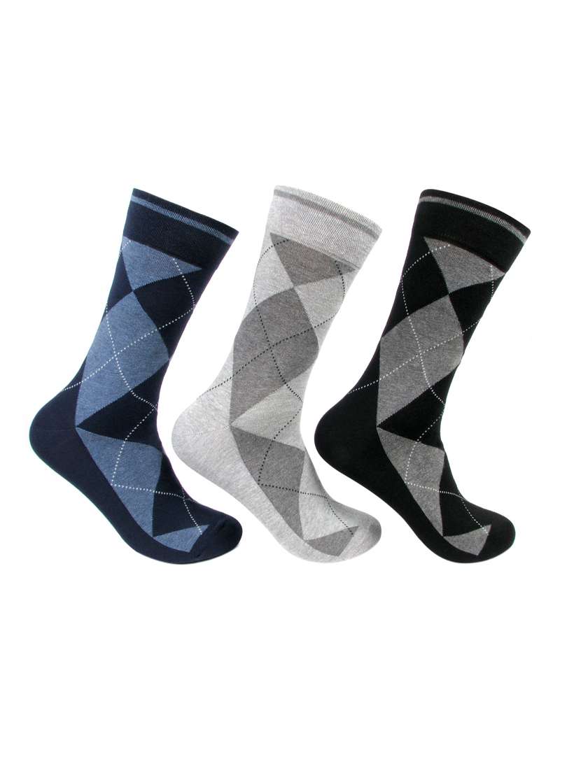 multi colored cotton socks sock set of 3