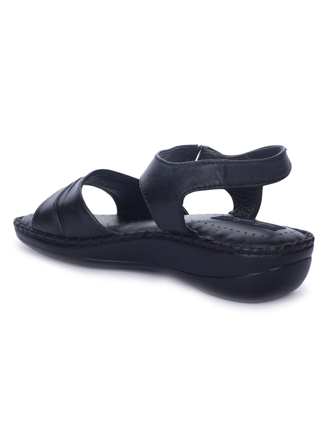 black leather sandal - 11477324 -  Standard Image - 1