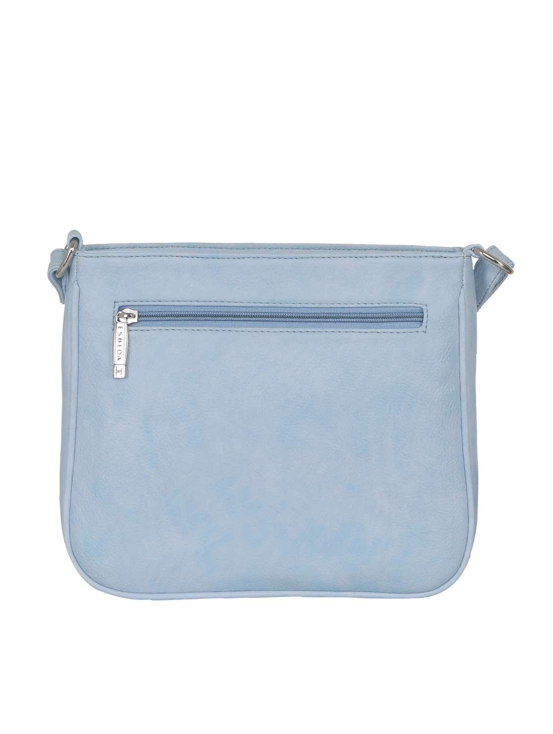 light blue solid regular sling bag - 11507252 - Standard Image - 1