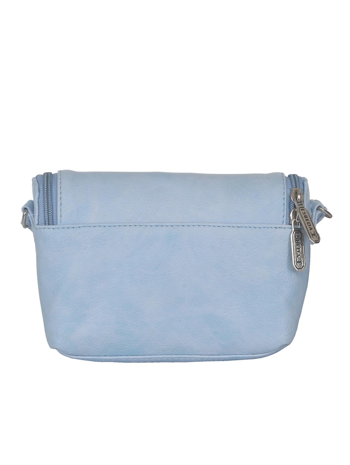 light blue solid regular sling bag - 11507268 - Standard Image - 1