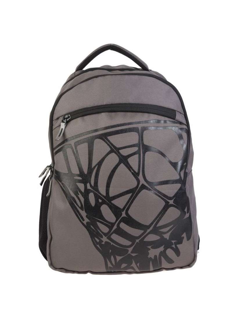 grey polyester laptop bag