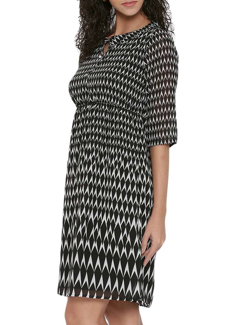 women's  geometric dress - 11524415 -  Standard Image - 1