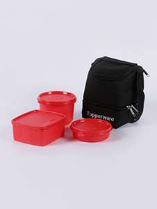 Buy online Tupperware Trendy Lunch Box With Insulated Bag