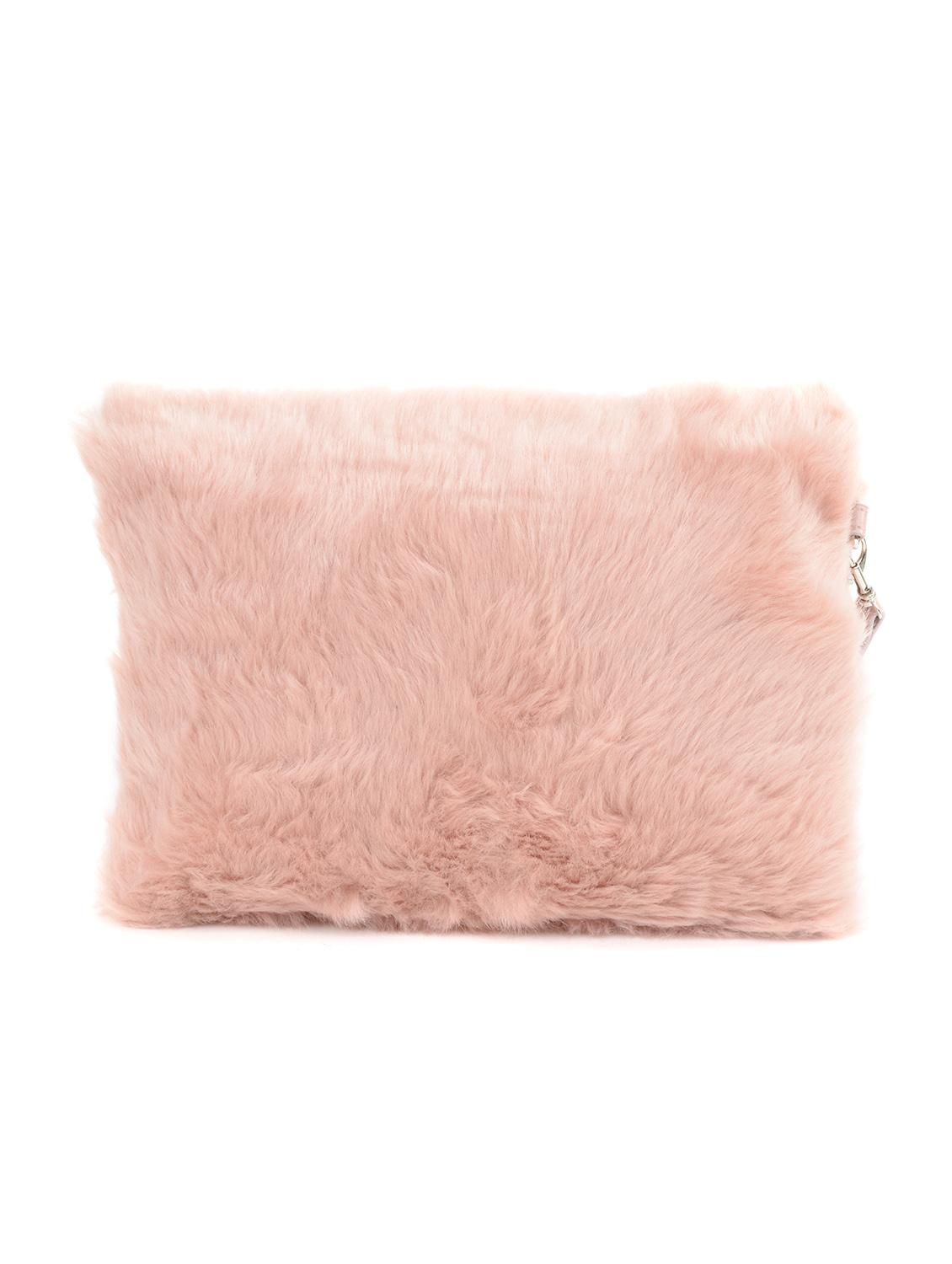 pink fur sling bag - 11543566 -  Standard Image - 1