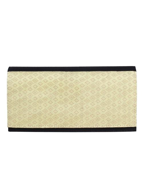yellow cotton ethnic clutch - 11570262 - Standard Image - 0