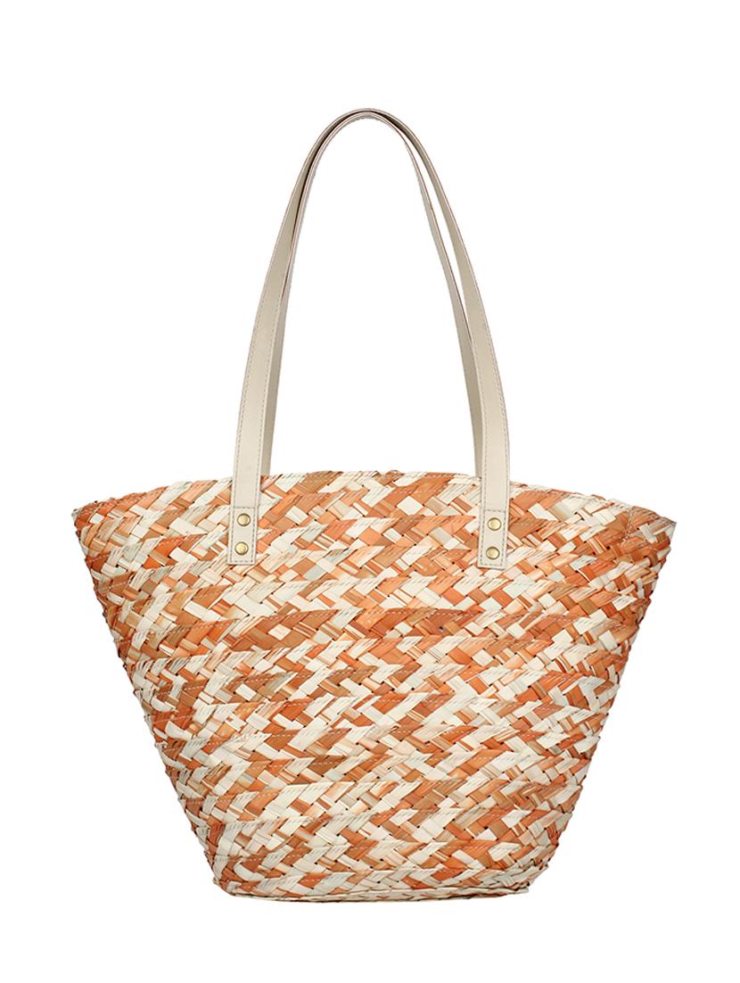 orange jute tote - 11570269 - Standard Image - 1