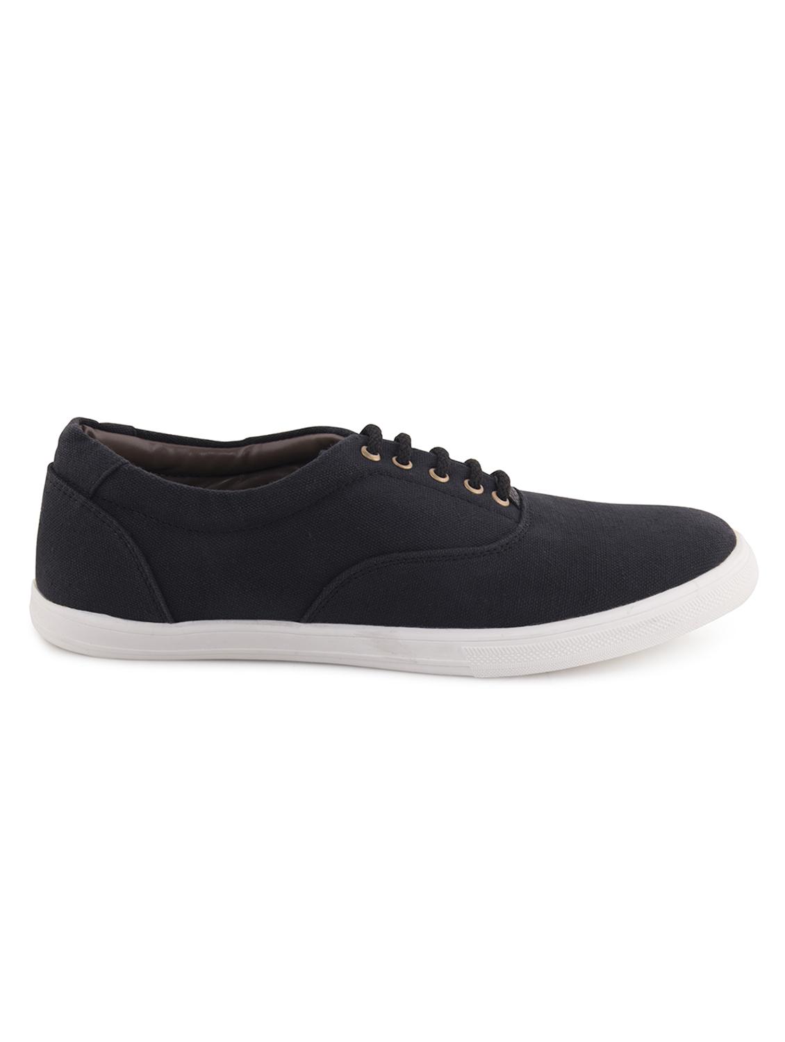 solid black canvas sneaker - 11577051 - Standard Image - 1
