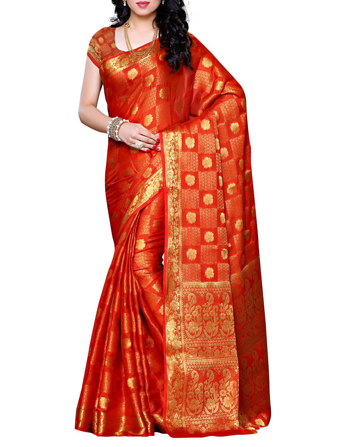 women's banarasi saree