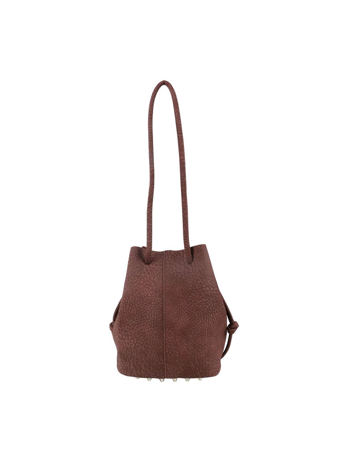 red leatherette sling bag - 11608727 - Standard Image - 1
