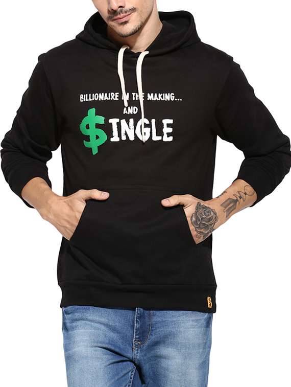 mens chest print sweatshirt