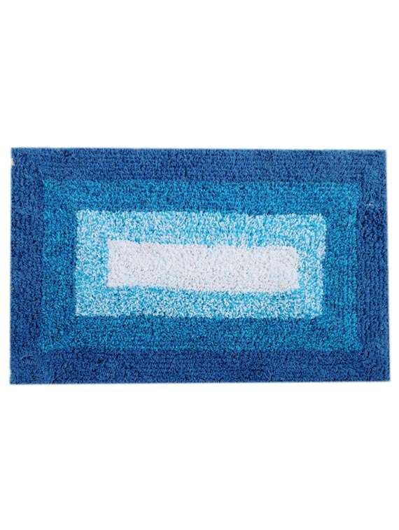 saral home soft cotton anti slip bathmat -40x60 cm - 11655621 - Standard Image - 1