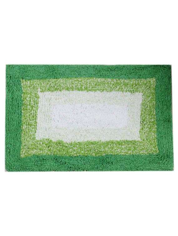 saral home soft cotton  anti slip bathmat -40x60 cm - 11655623 -  Standard Image - 1