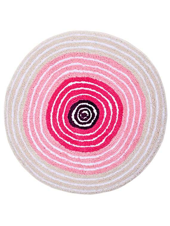 saral home very soft micro polyester bathmat  -60x60 cm - 11656300 -  Standard Image - 1