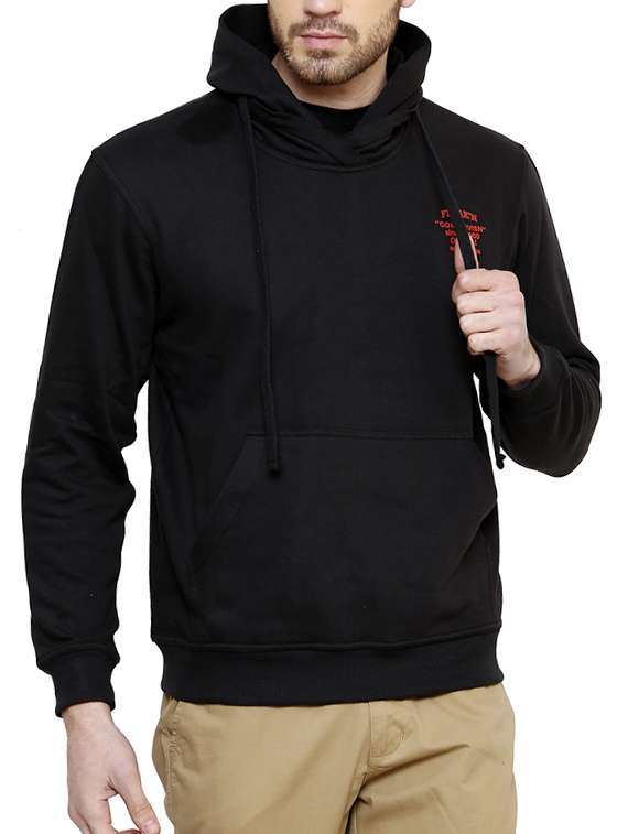 navy blue wool sweatshirt