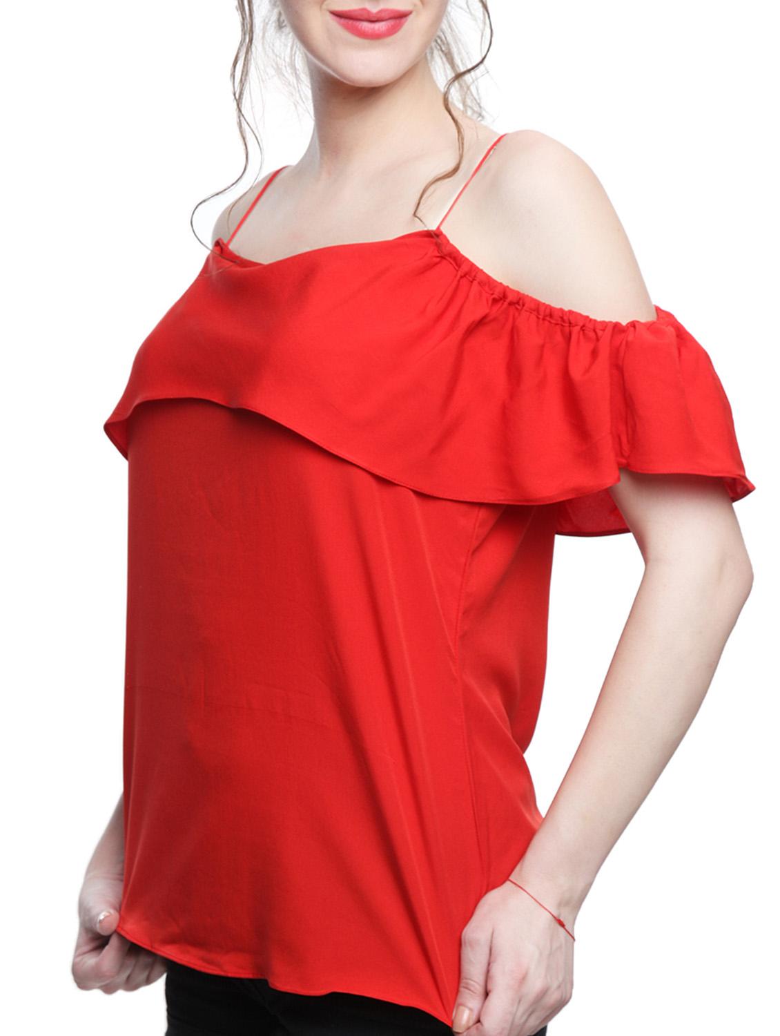 women's layered shoulder strap top - 11665181 -  Standard Image - 1