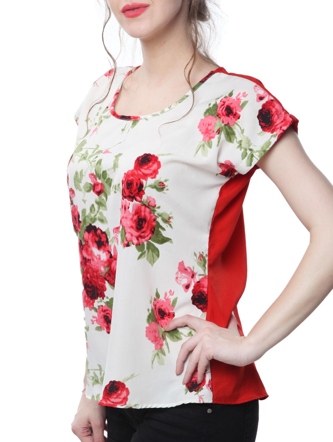 women's straight round neck top - 11665184 -  Standard Image - 1