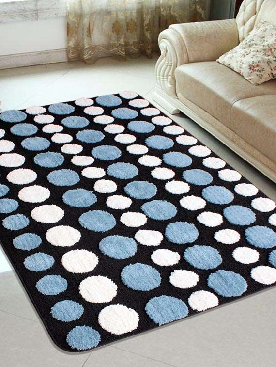 saral home very soft micro tufted floor carpet  -120x180 cm