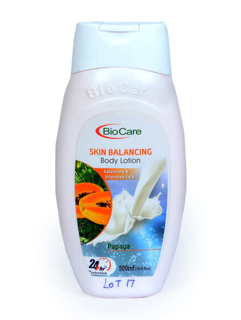 biocare natural body lotion
