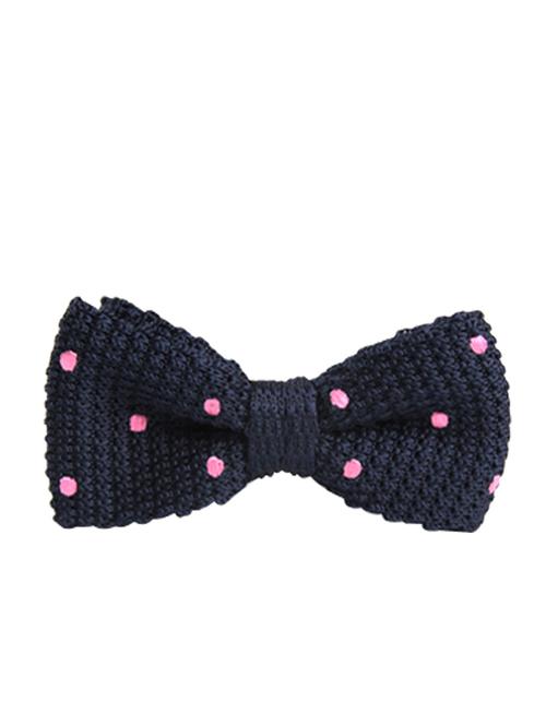 blue polyester bow - 11704305 - Standard Image - 0