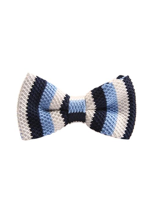 blue polyester bow - 11704307 - Standard Image - 0