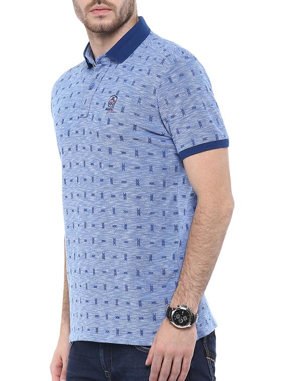 mufti mens royal slim fit mid rise tshirts - 11716095 - Standard Image - 1